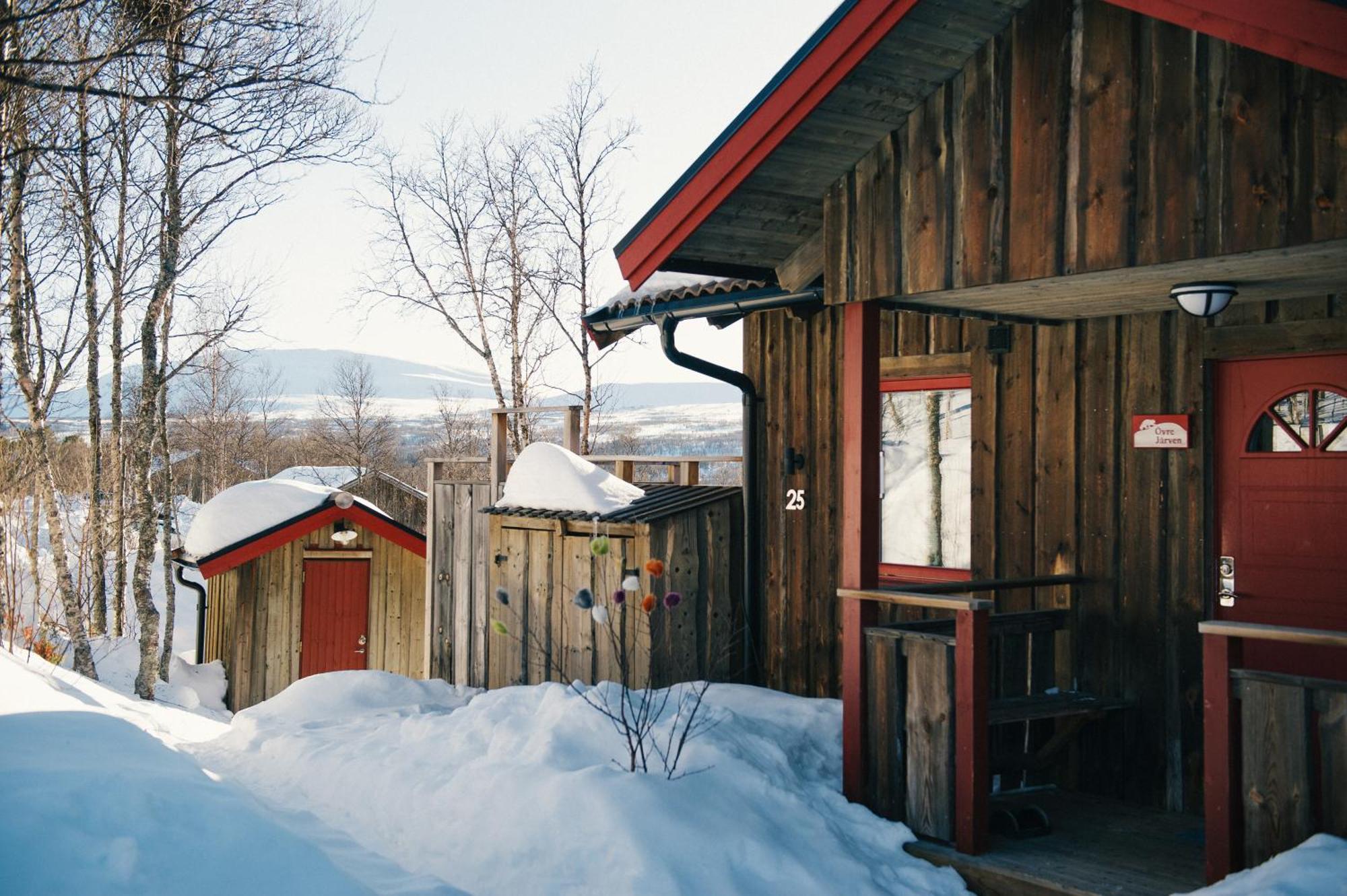 Fjaellfrid Stugby Villa Bruksvallarna Exteriör bild